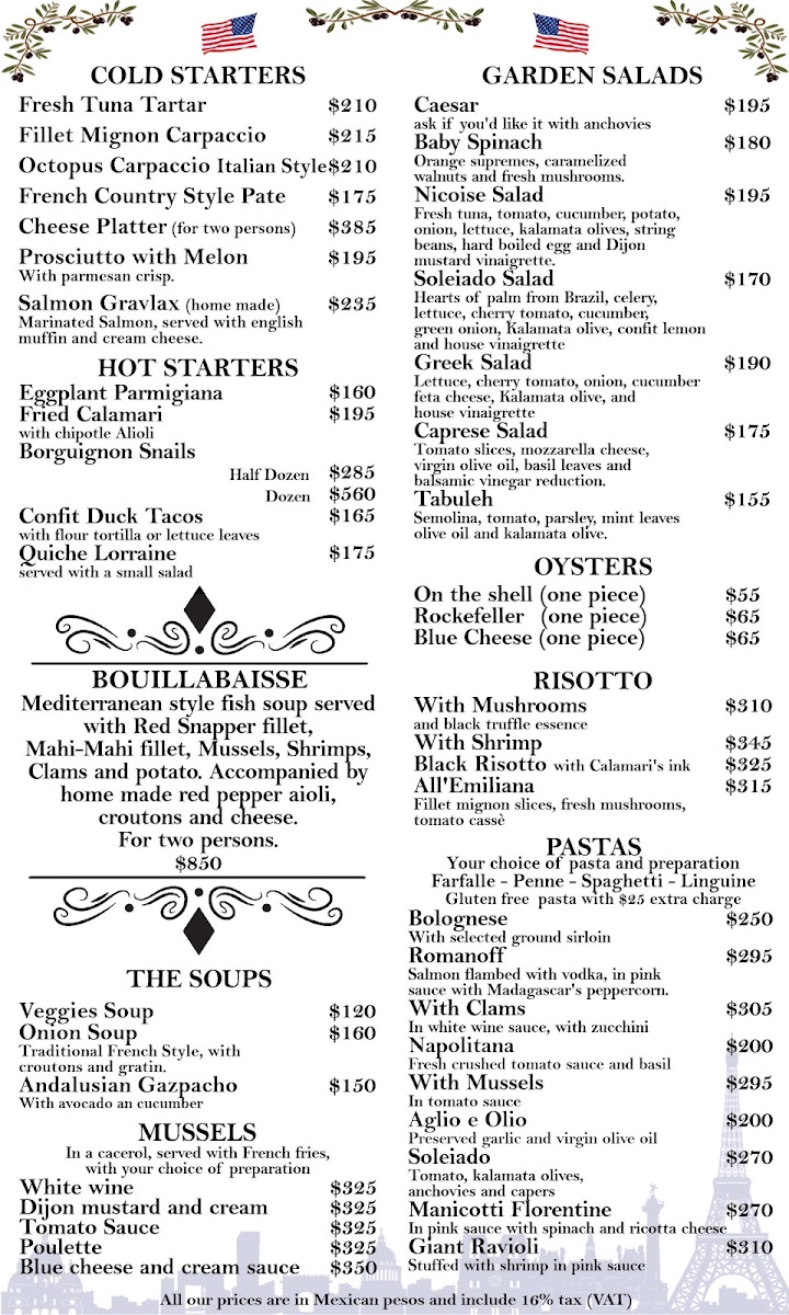 Bistro Soleiado Menu - Image 4
